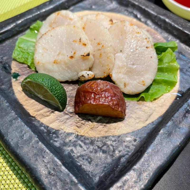 たいらぎ貝の塩焼き(松葉寿司 )