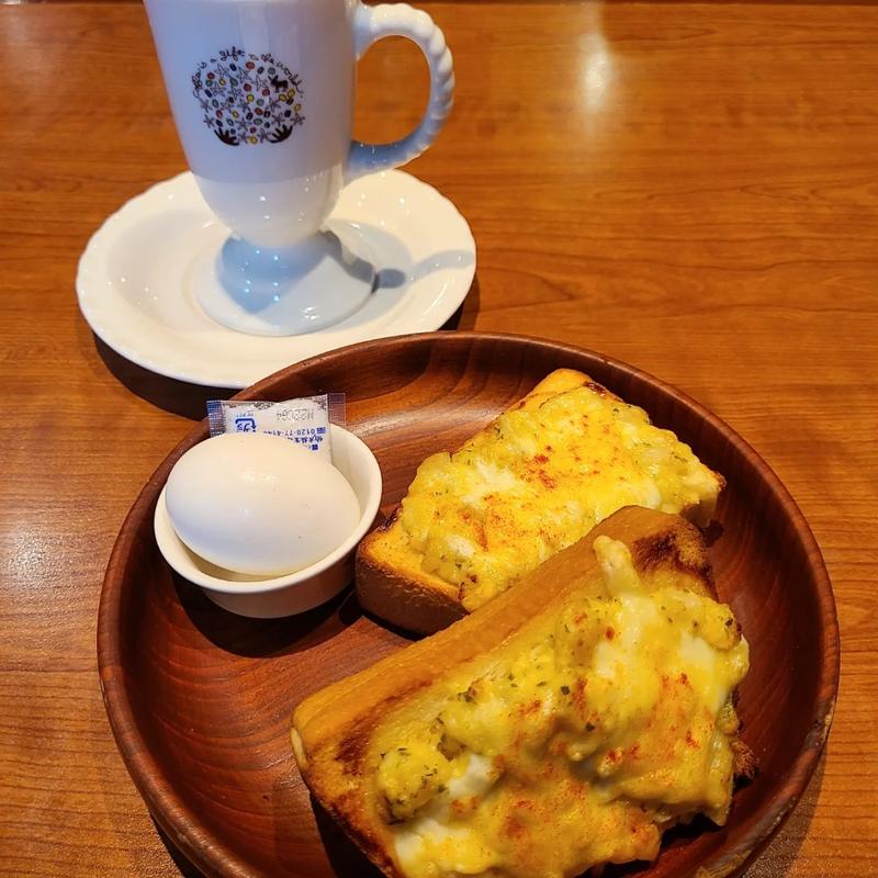 ポテサラトーストセット(びっくりドンキー南池袋店)