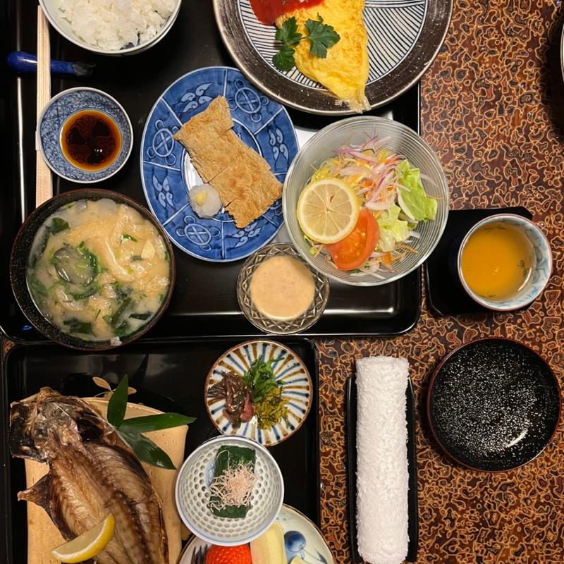 朝食(大和屋別荘 )