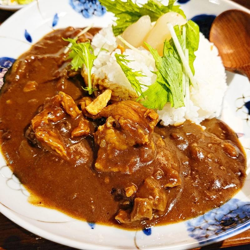 日替り　牛筋カレー(『和』Dining 九段 ごち屋)