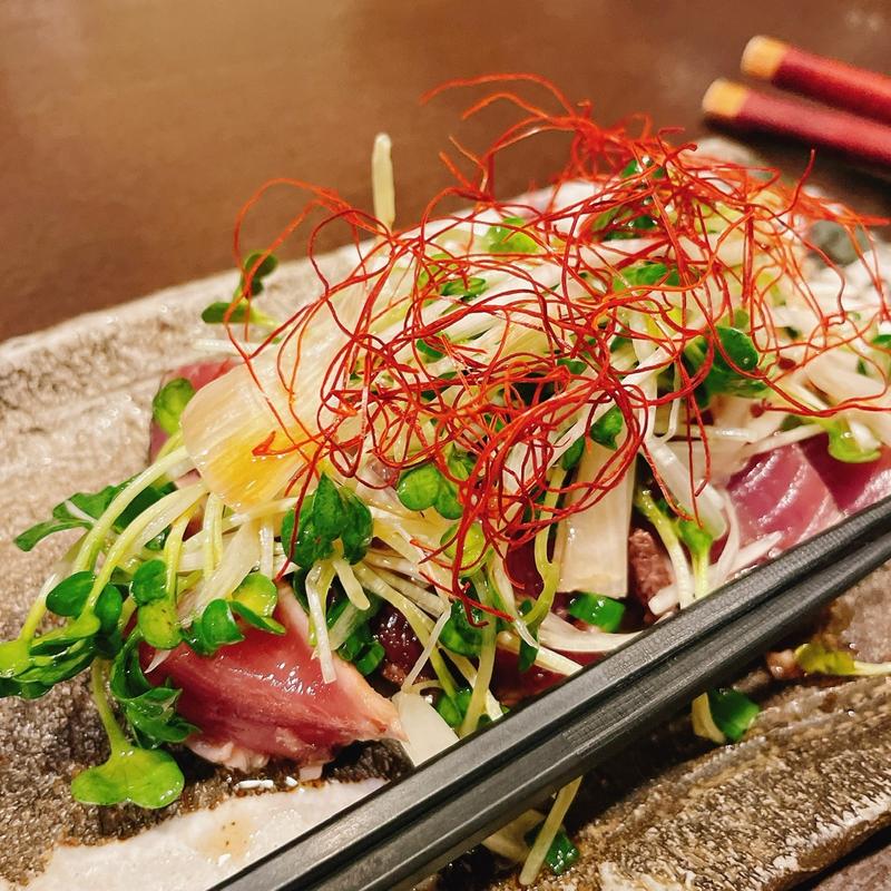 鰹のタタキ(彩食創家 蔵や)