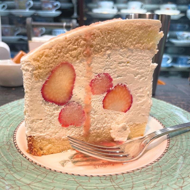 幻のショートケーキ(自家焙煎珈琲 凡)