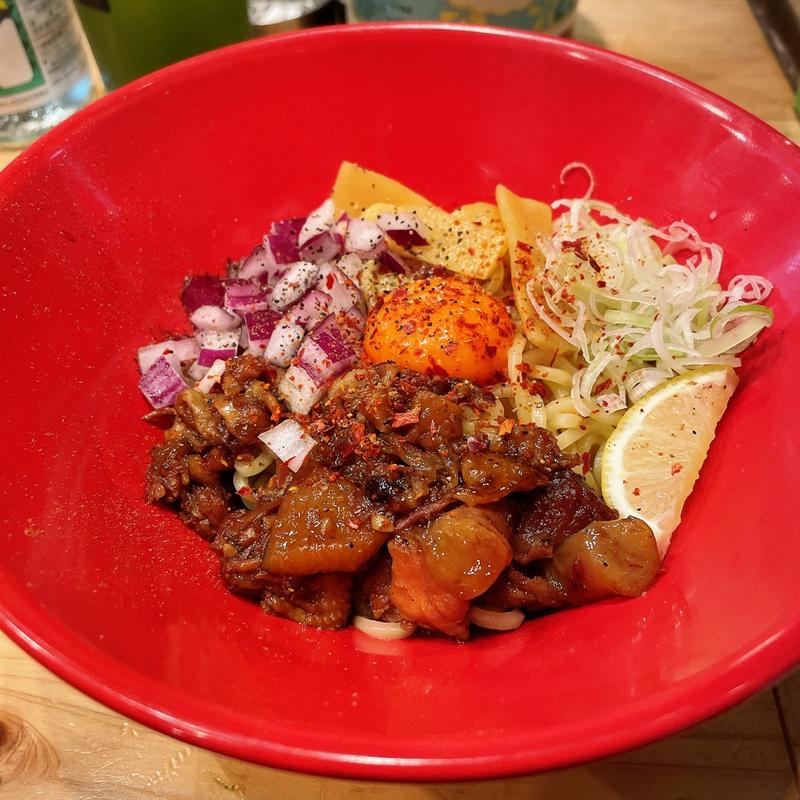 まぜそば(大衆酒場 チャン栓チャン)