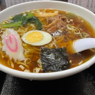 中華そば＋半カレー(金丸本店 （かなまるほんてん）)