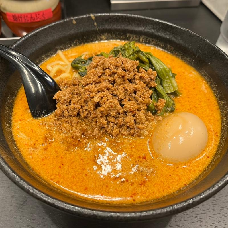 地獄の坦坦麺 入門編(地獄の坦坦麺 天竜 厚木インター店)