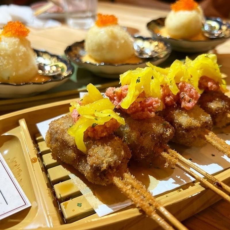 串揚げ(京串揚げ オクノヒダリ)