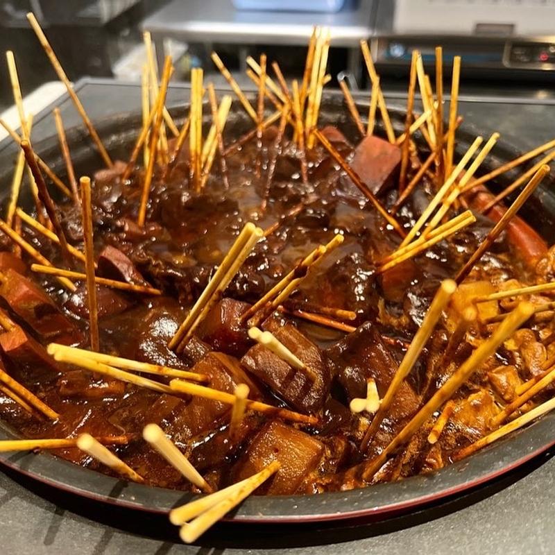 煮込み串(京串揚げ オクノヒダリ)