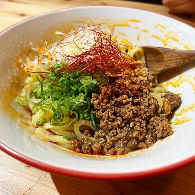 汁なし坦々麺(京串揚げ オクノヒダリ)