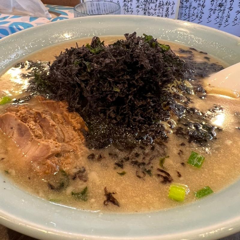 岩のりチャーシューラーメン(がんこやラーメン)