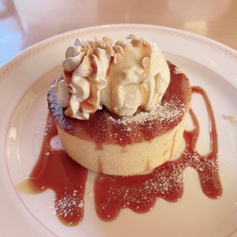 窯焼きパンケーキ(キャラメルソース添え)(ジョイフル 本渡店 )