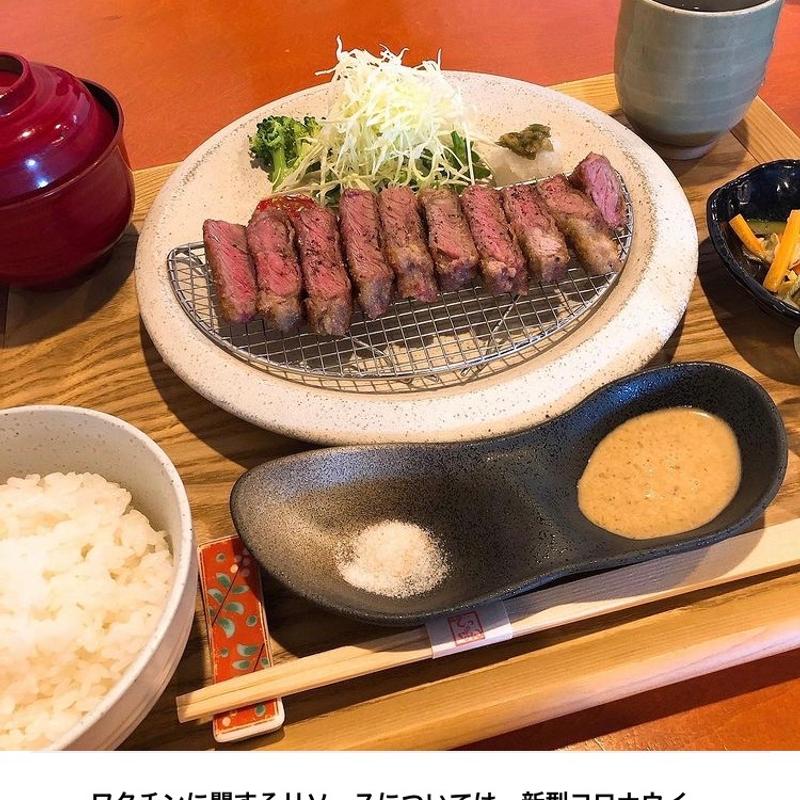 牛カツ定食(てっぱん Sesame （テッパンセサミ）)