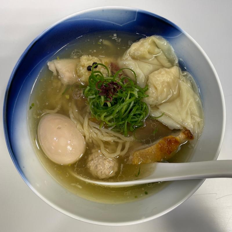 特製鶏塩らーめん(饗 くろ㐂)