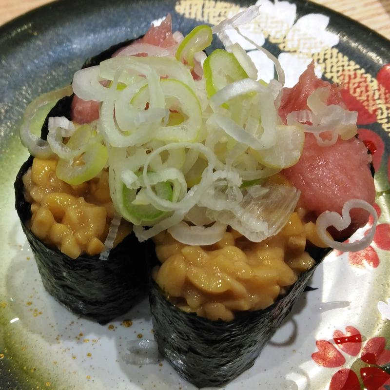 ネギとろ納豆軍艦(にぎりの徳兵衛 仙台駅前店 )