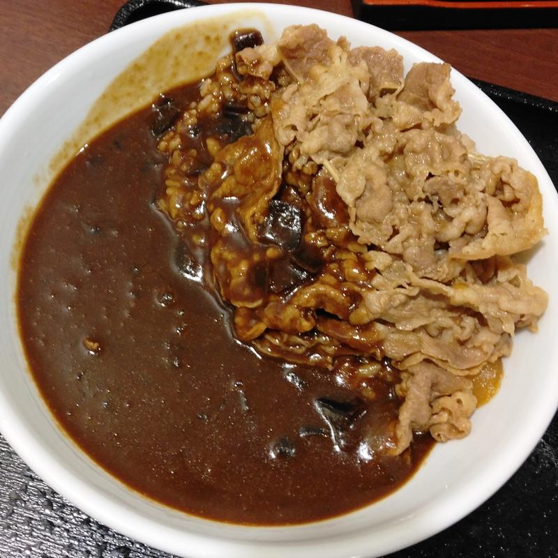 肉だく牛カレー(吉野家 仙台北目町通店 )