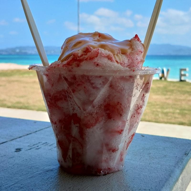 イチゴかき氷(cocoro beachhouse)
