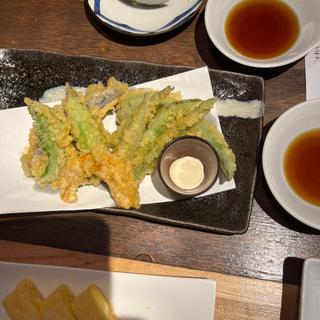 季節の野菜天ぷら(函館海鮮料理 海寿 )