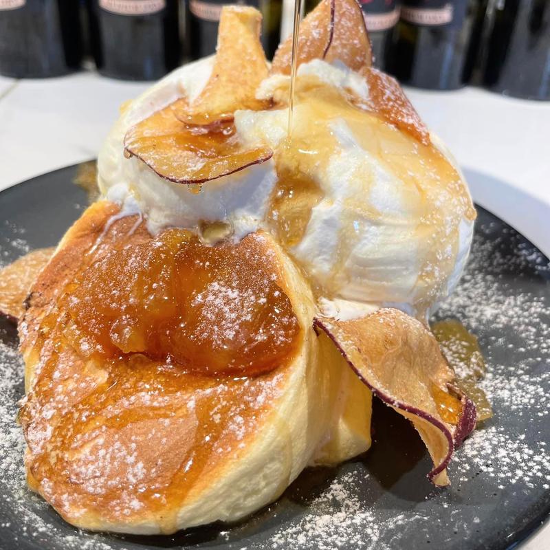 りんごとサツマイモのパンケーキ(ESPRESSO D WORKS （エスプレッソディーワークス）)