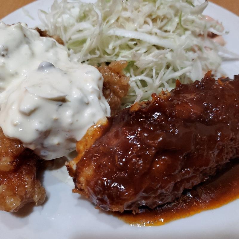 メンチかつとチキン南ばん(キッチンまつむら )