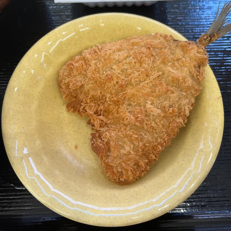アジフライ(大衆食堂 半田屋 西線南七条店)