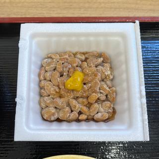 中粒納豆(大衆食堂 半田屋 西線南七条店)