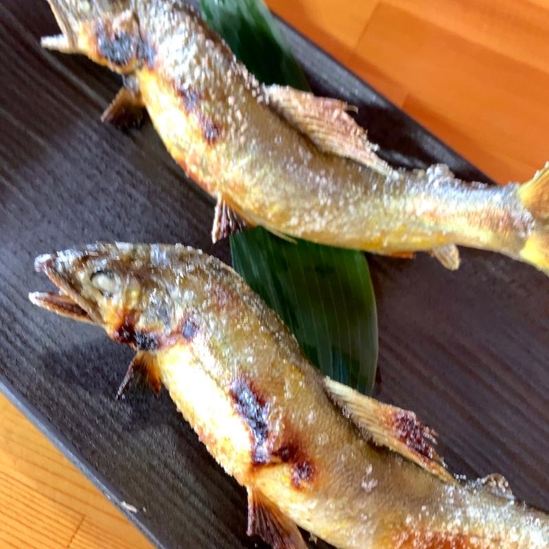 鮎のフルコース(やな川 )