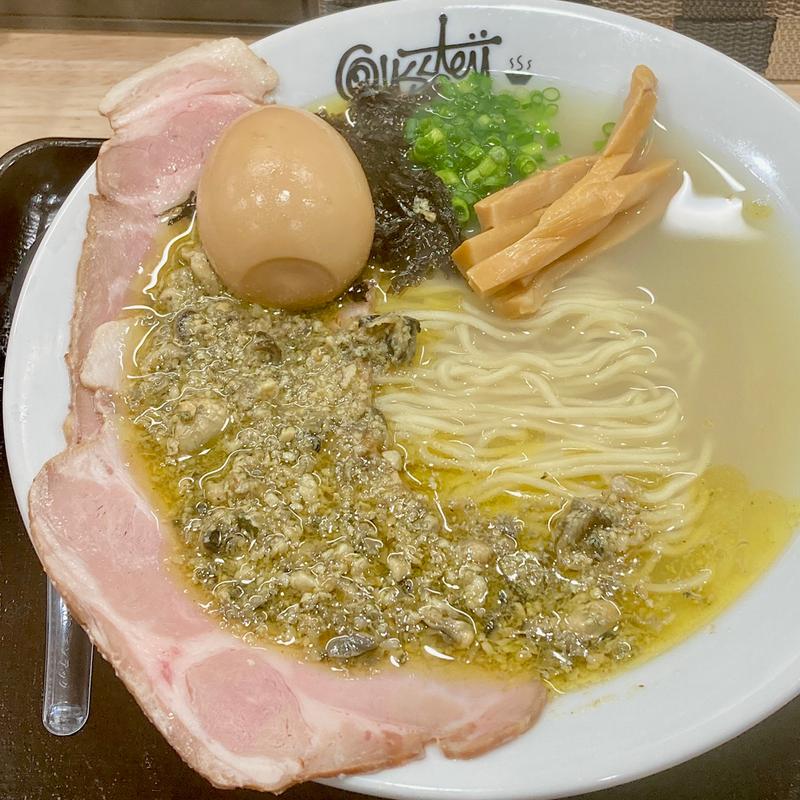 味玉牡蠣塩premium(Oysstey 日本橋店)