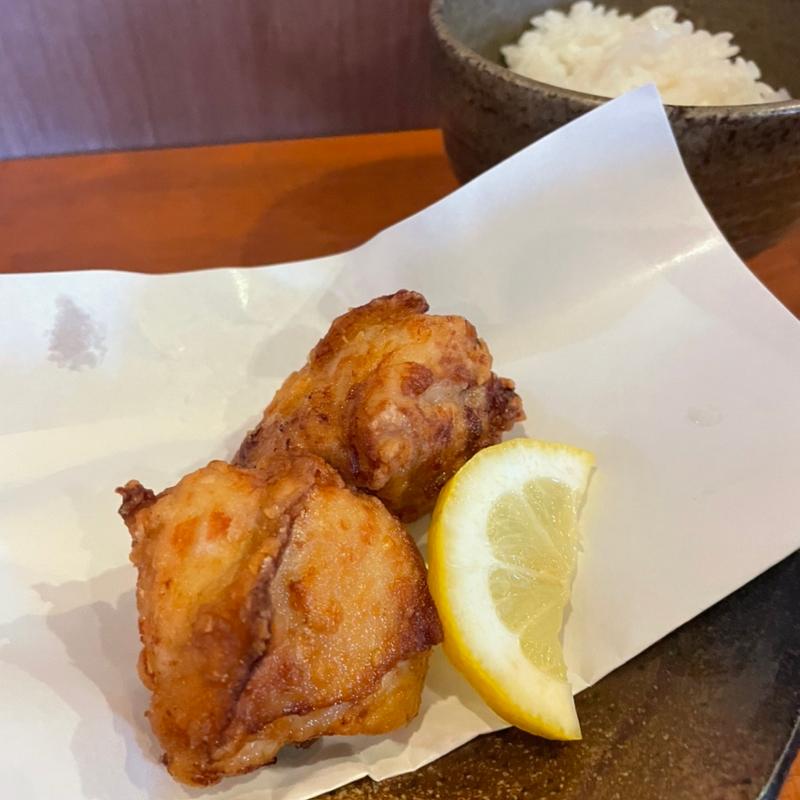 唐揚げ+ライスセット(浪花友あれ)
