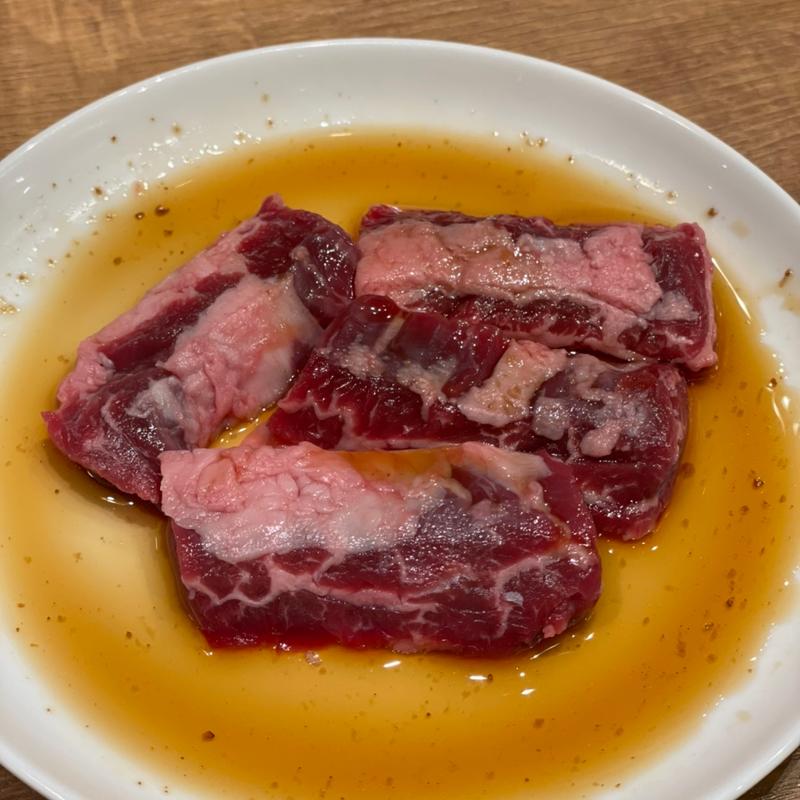 プレミアムコース(特選ハラミ　特製醤油だれ)(プレミアムカルビ 西鶴間店)