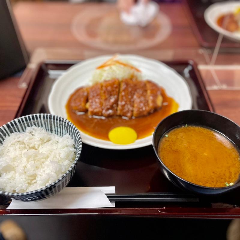 味噌とんかつランチ(矢田かつ)