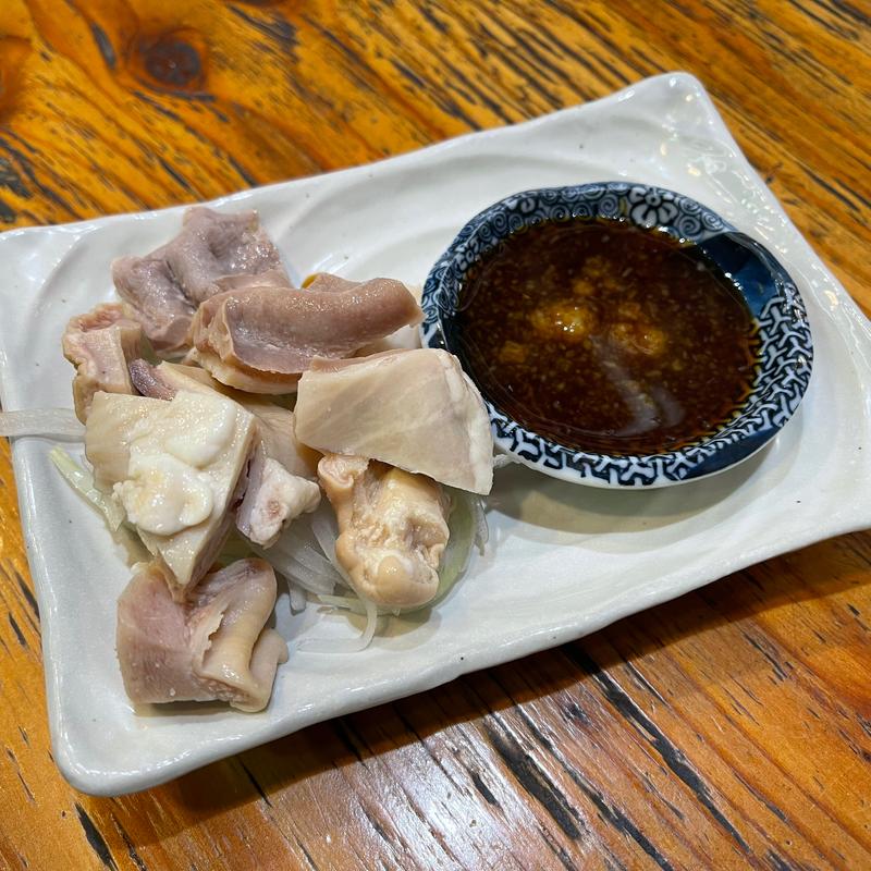 ガツ刺(大衆酒場 かね夛)