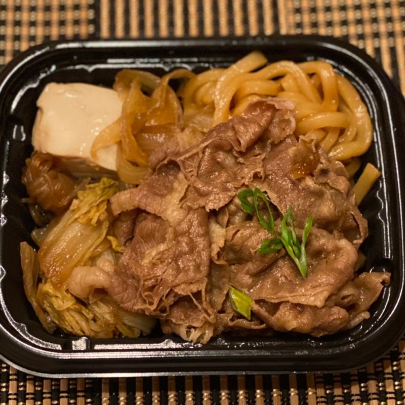 牛すき鍋(うどん入り)(ほっかほっか亭 かいだ東町店)