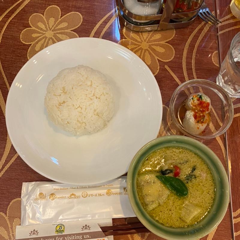 グリーンカレー(サワディー 麹町店)