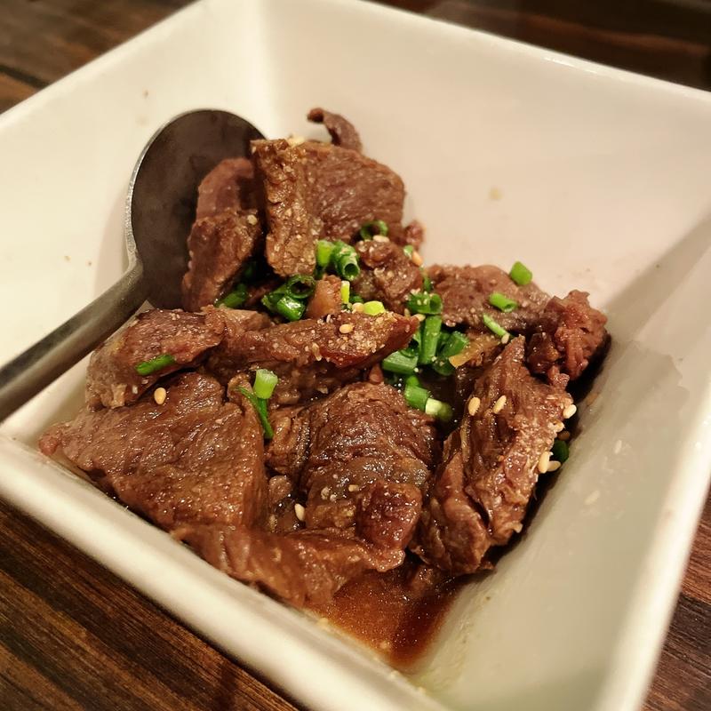 牛すきやき煮(魅惑の七輪 らんまん （ミワクノシチリンランマン）)