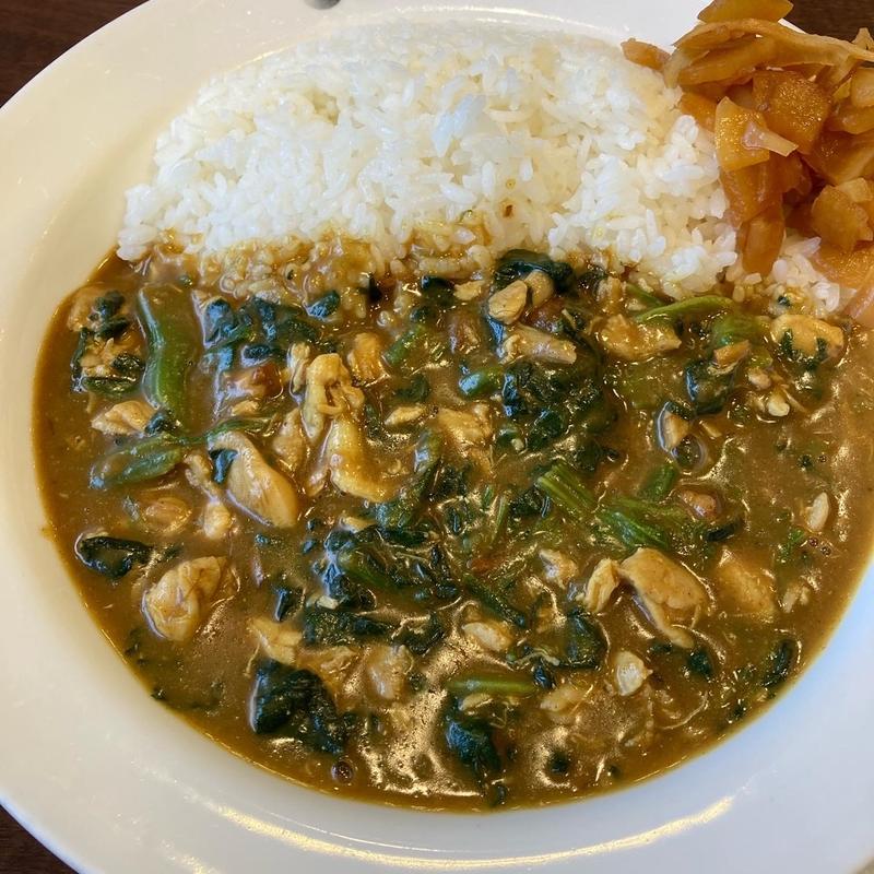 ほうれん草のチキンカレー(CoCo壱番屋 小山西城南店 （ココイチバンヤ）)