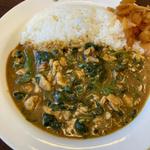 ほうれん草のチキンカレー