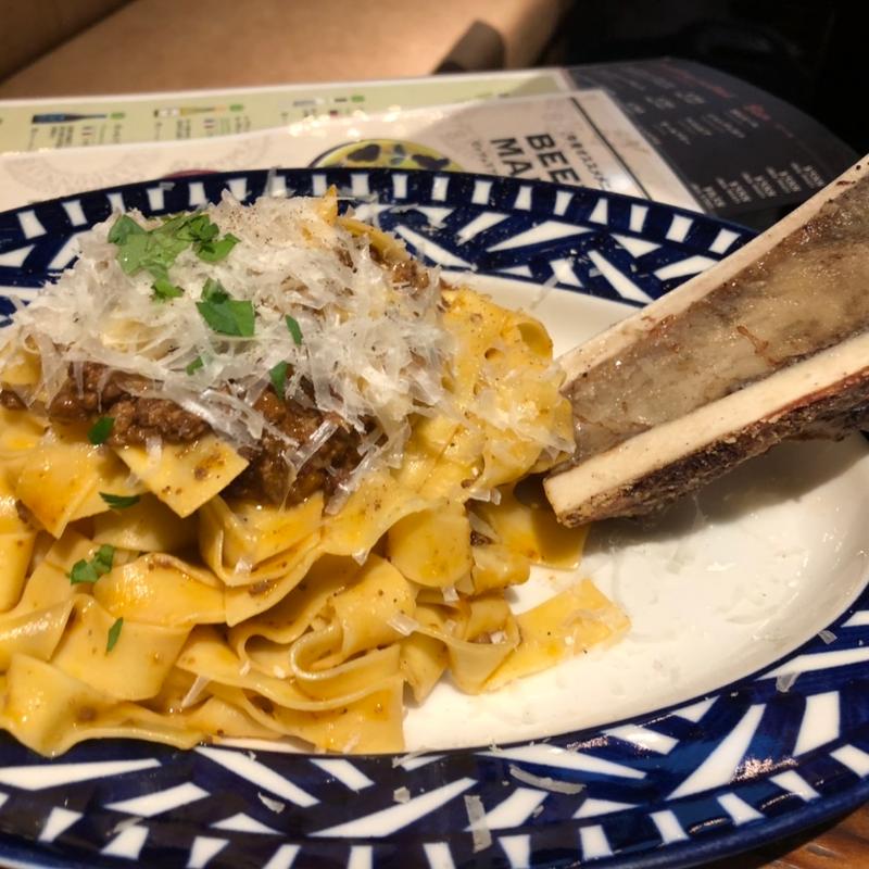 牛骨ボロネーゼ(ピッツェリアエイトPizzeria 8 中目黒)