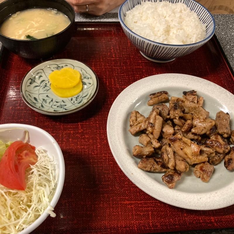 もつ焼き定食(川端 )