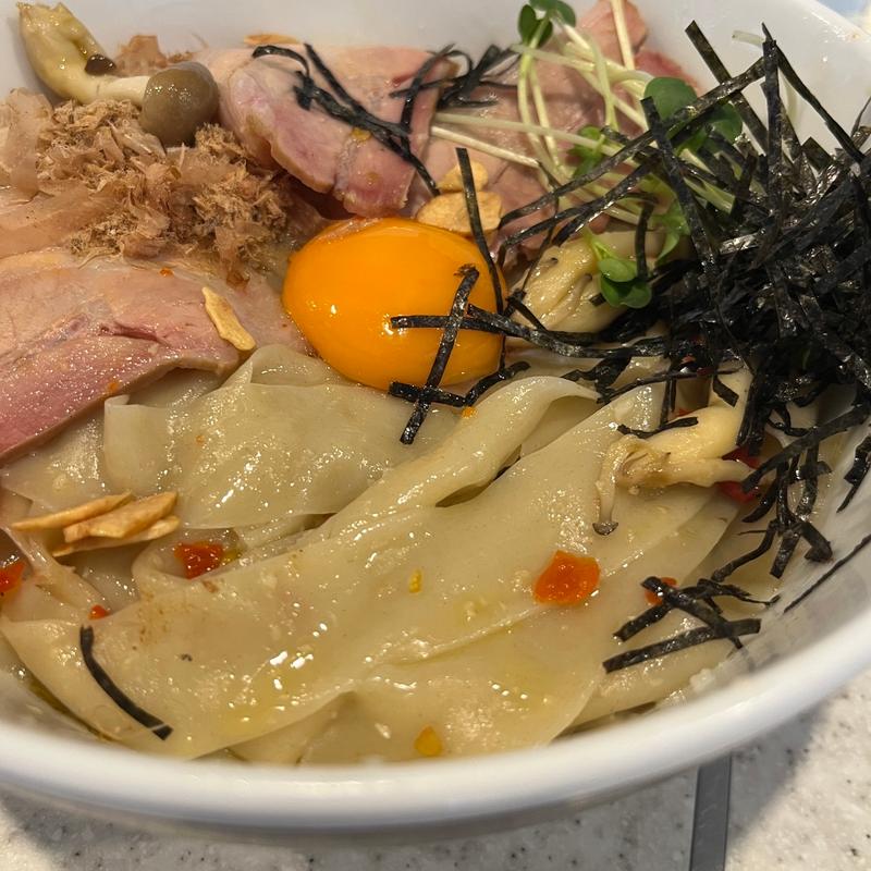 和風ペペロンチーノ(らぅめん考房ありがた屋)