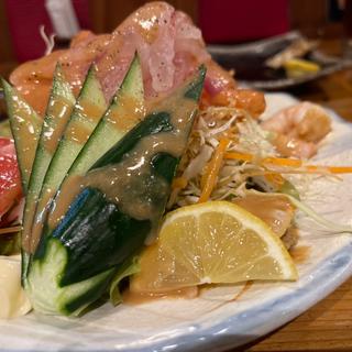 海鮮サラダ(旬彩しんすけ)
