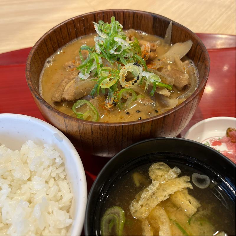 あつぎ豚のもつ煮定食(豚’s ROAD 厚木PA(内回り))