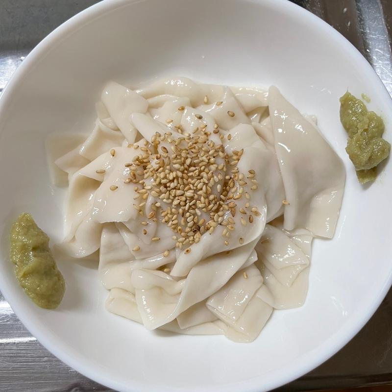 刺身コンニャク(自宅)