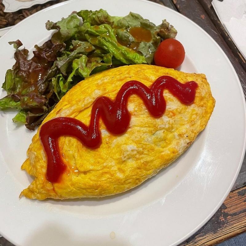 オムライス(コーヒーハウスぽえむ 狛江南口店)