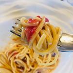 白菜ソースのバヴェッデーネ(トラットリアシン)