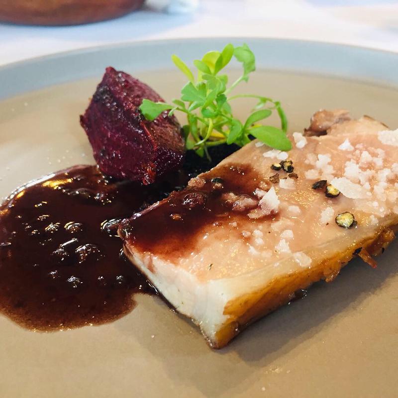 黒豚ロースのロースト(トラットリアシン)