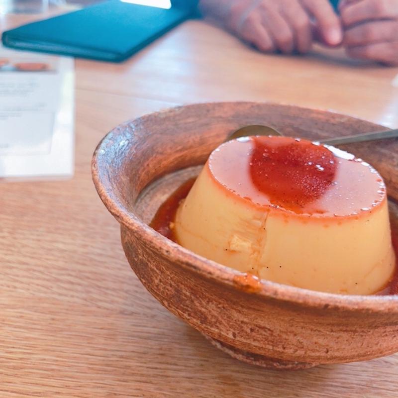 限定プリン(恩湯食)