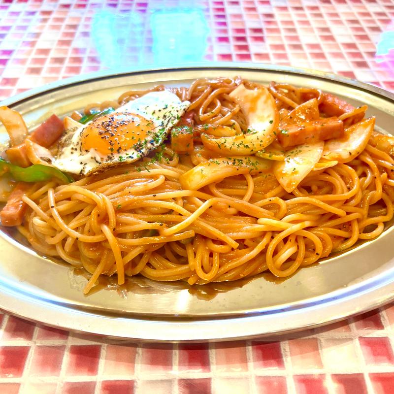 目玉焼きナポリタン 大(ナポリタンTOMATO)