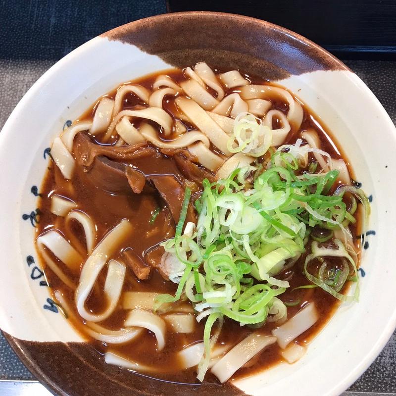 味噌きしめん(住よし JR名古屋駅 新幹線上り)