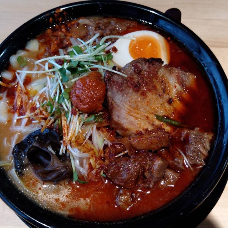 ごちそう辛味噌ラーメン(味噌王国大ちゃん)