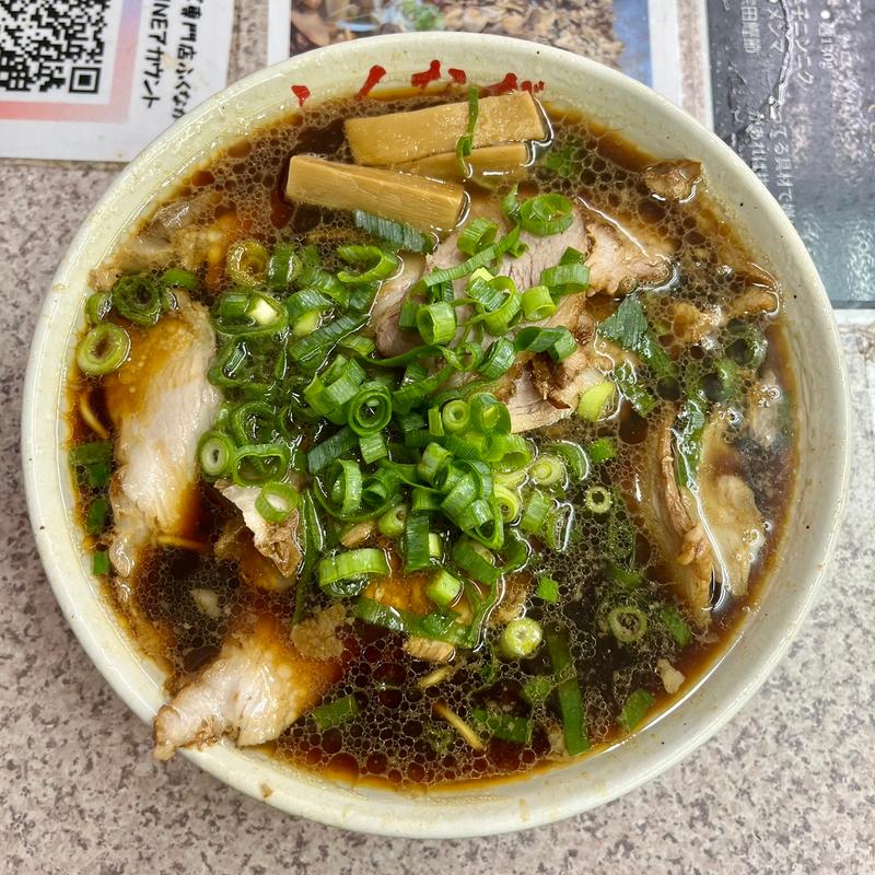 中華そば並(中華そば専門ふくなが)