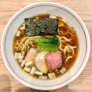 手揉み中華そば(醤油)(麺処 にし尾)